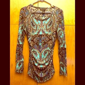 Ladies paisley top